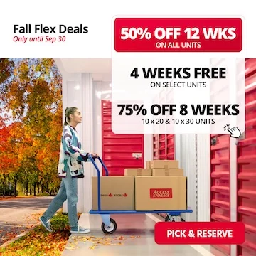 Access Storage - St. Thomas Promotion
