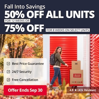 Access Storage - St. Thomas Promotion