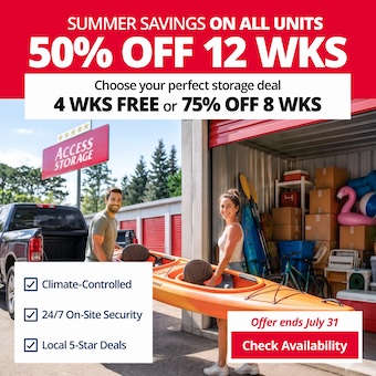 Access Storage - St. Thomas Promotion