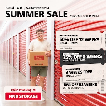 Access Storage - St. Thomas Promotion
